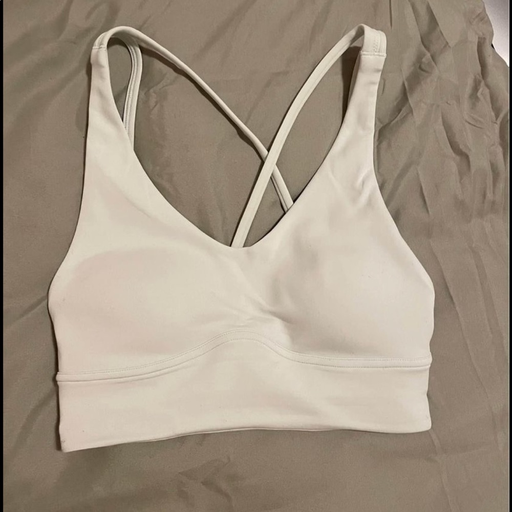 💙 LULULEMON. - BNWOT In Alignment Longline - Size 2, Ocean Air - Picture 2 of 7